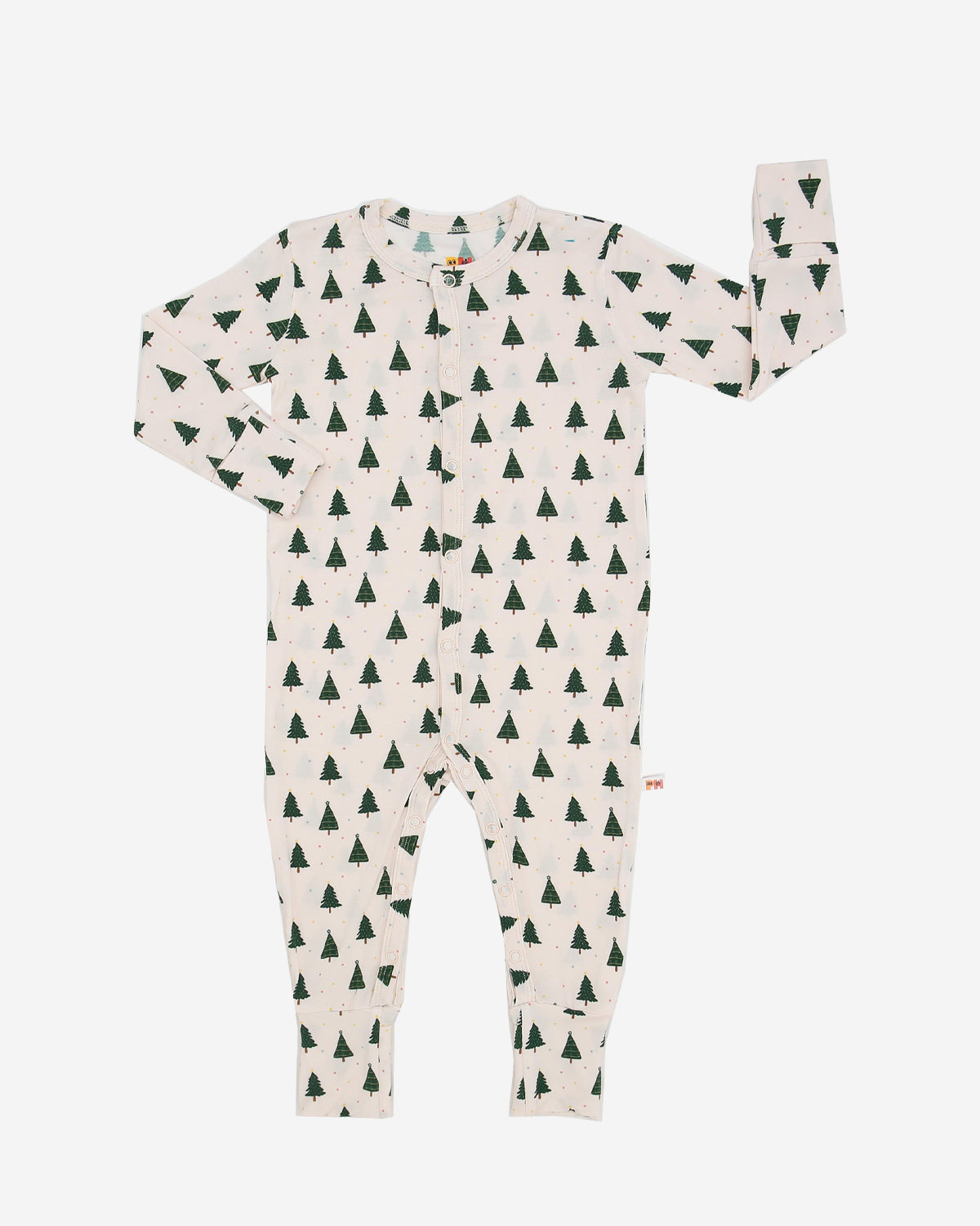 FERN DOBBY LS ROMPER