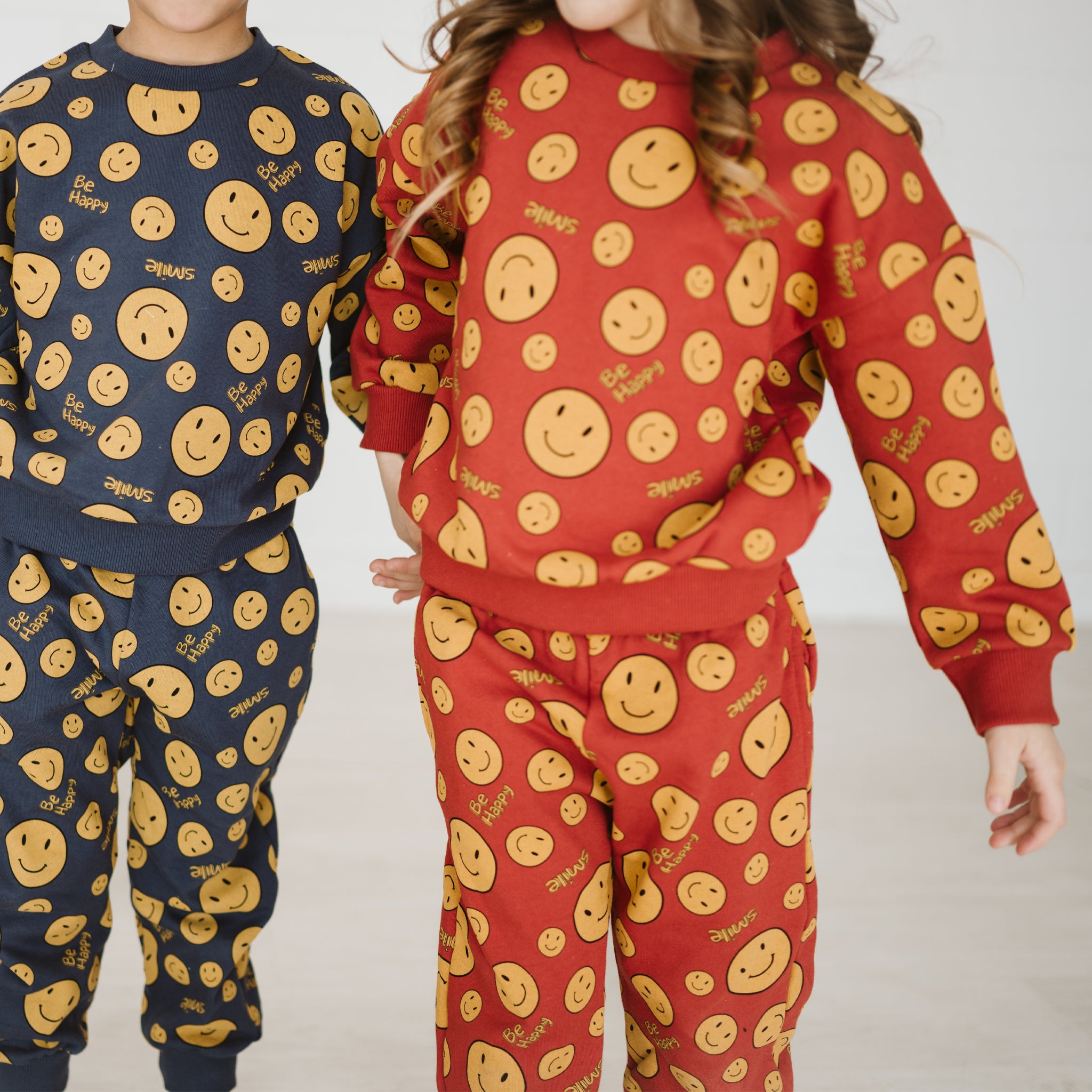 Smile Sweatshirt Set