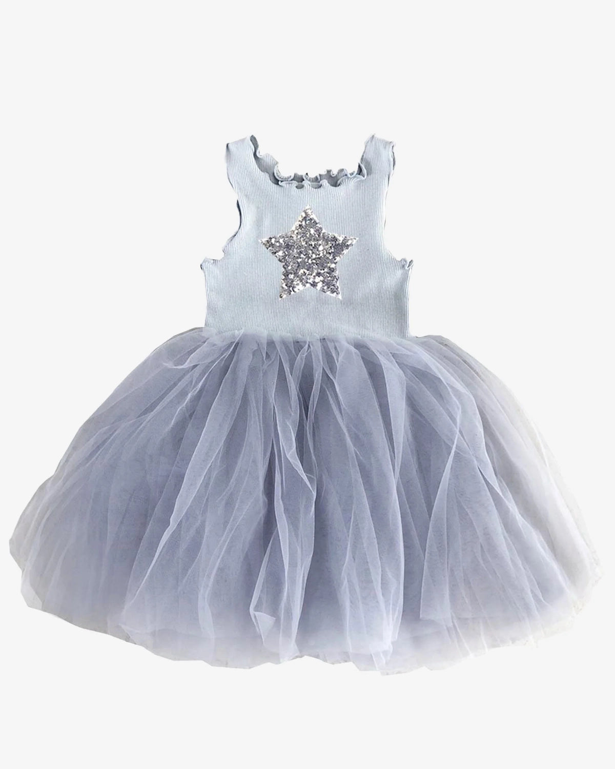 PH Star Tutu Dress Gray / 6