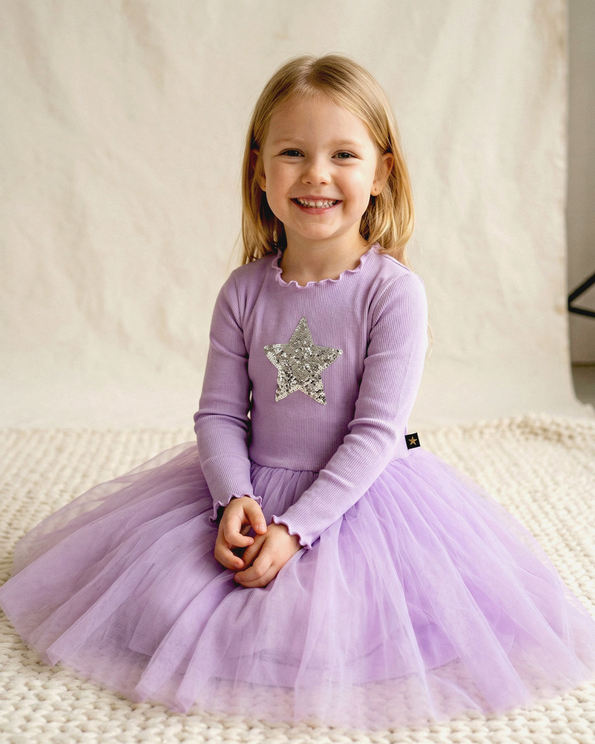 Hailey LS Star Tutu Purple / 8