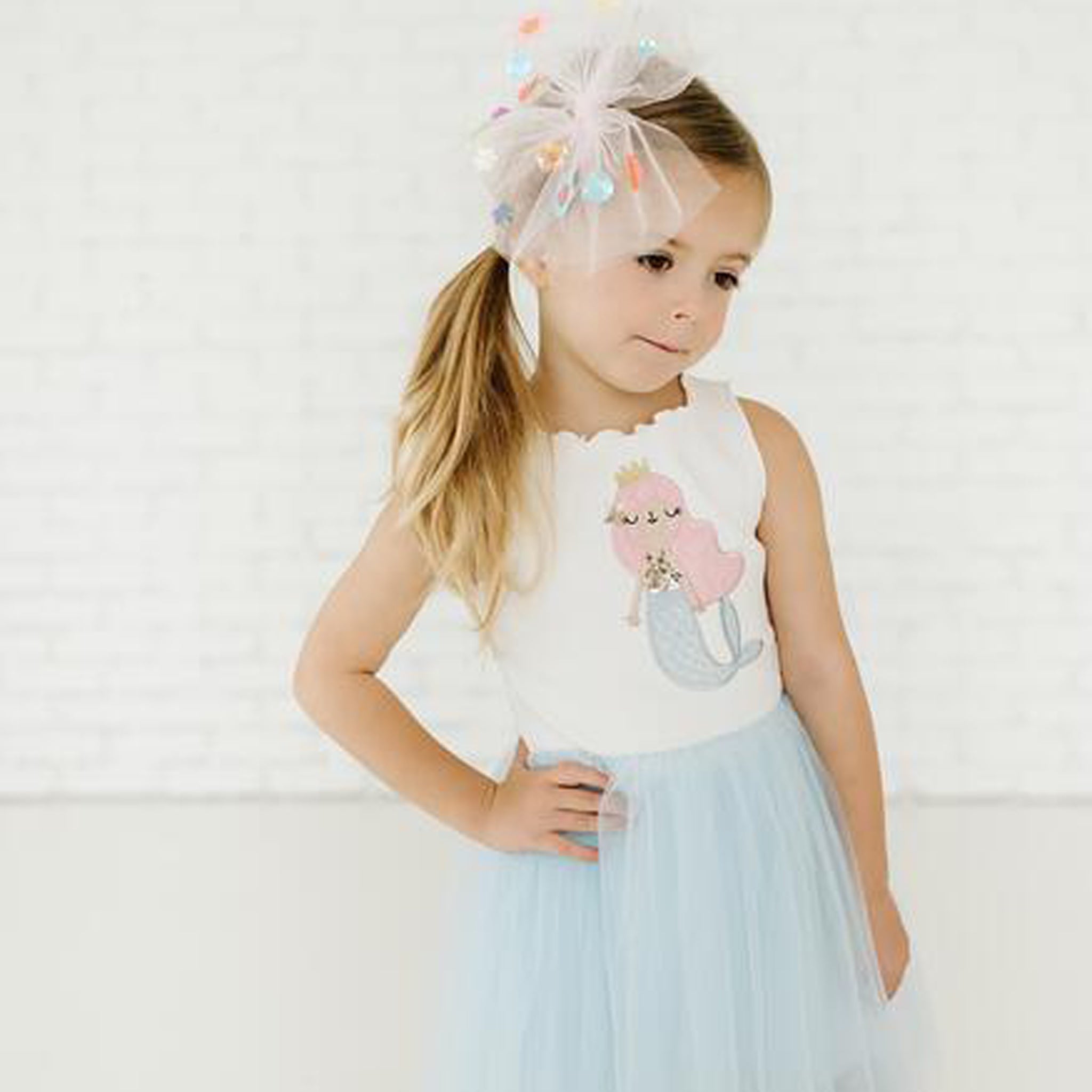 tutu mermaid dress Baby Blue Mermaid Tutu Dress