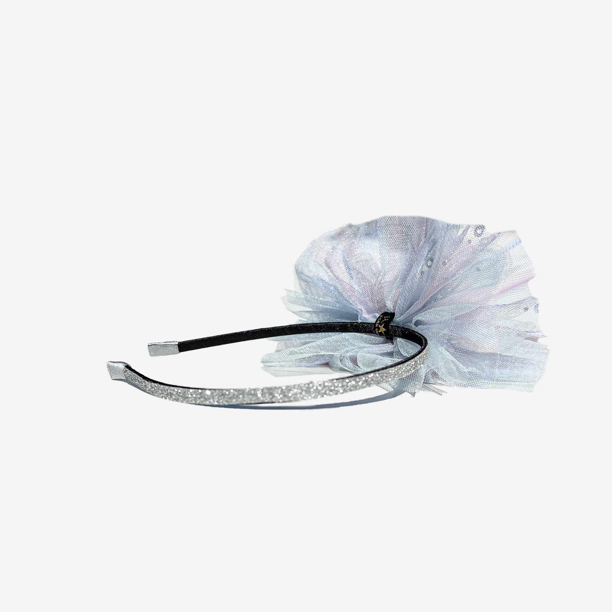 Spangle Silver Headband