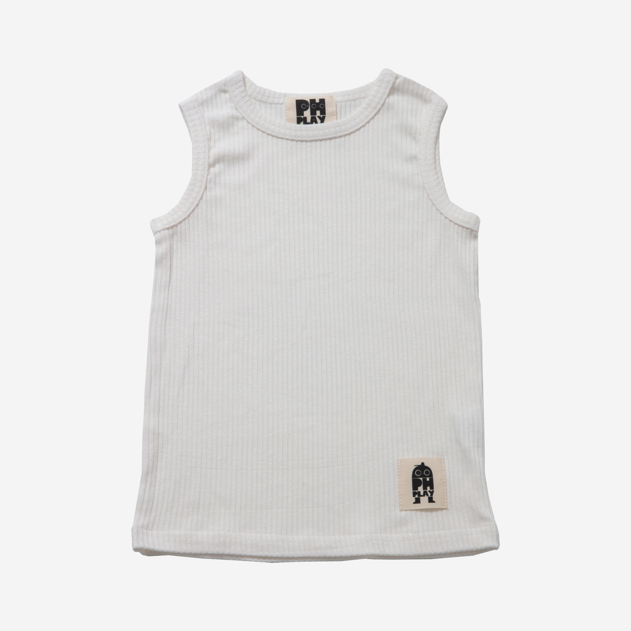 ivory plain basic tanktop