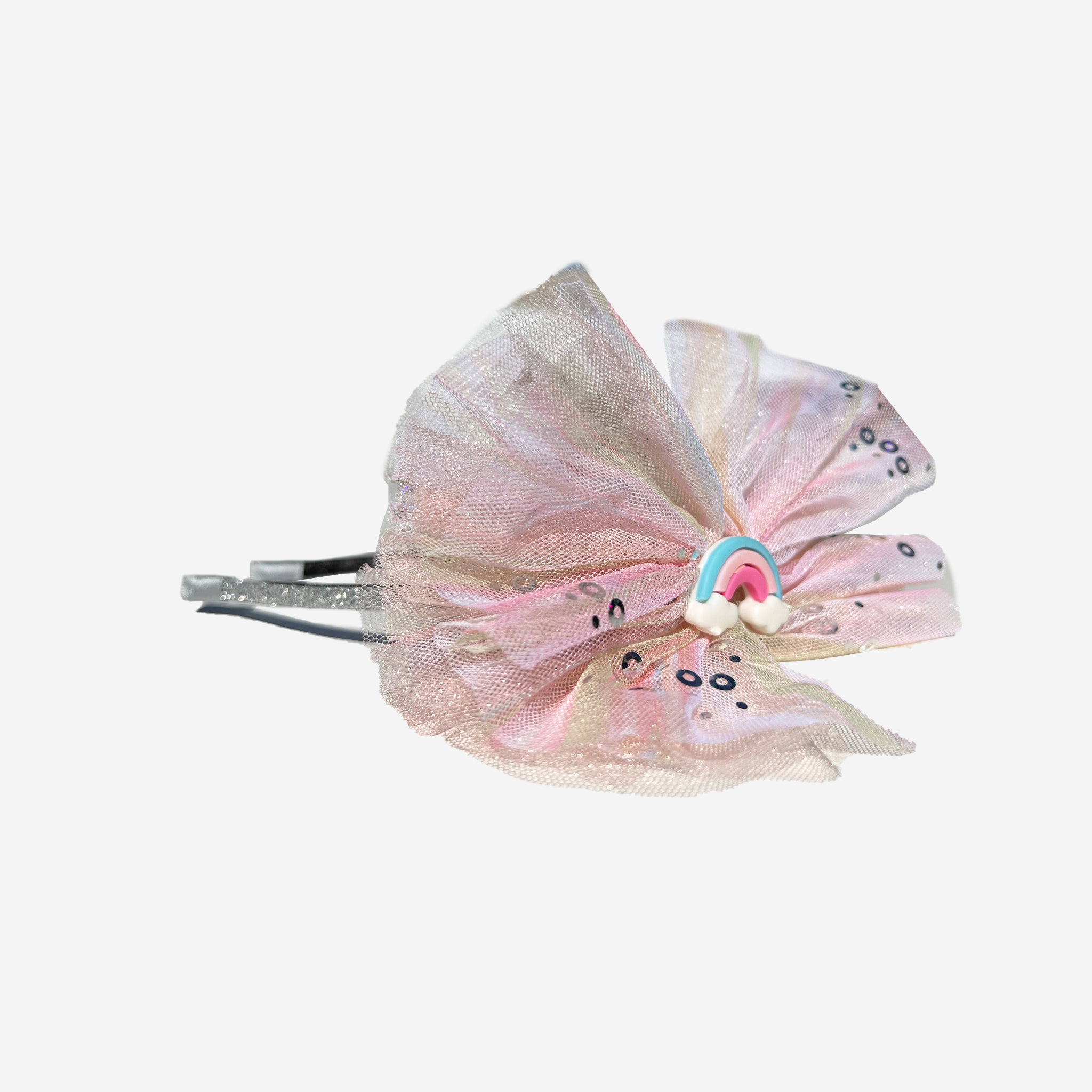 Spangle Silver Headband