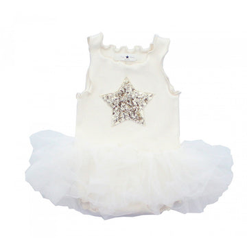 Baby PH Star Tutu Dress Ivory