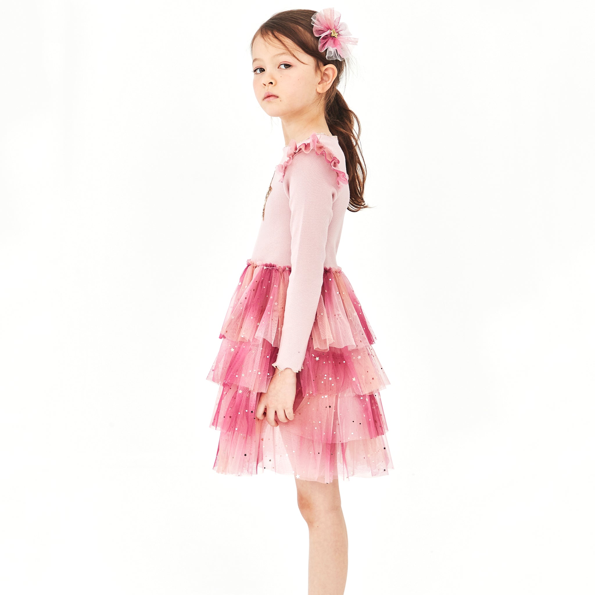 Frill Layered Tutu Dress