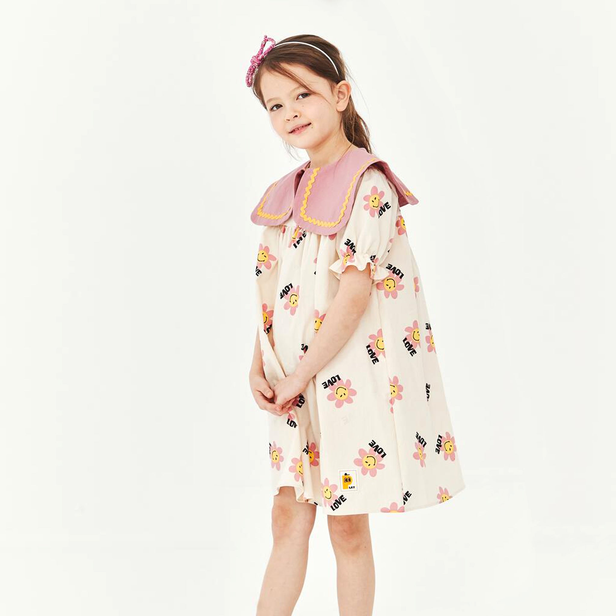 big collar mini dress GANNI - Poplin Big Collar Mini Shirt Dress