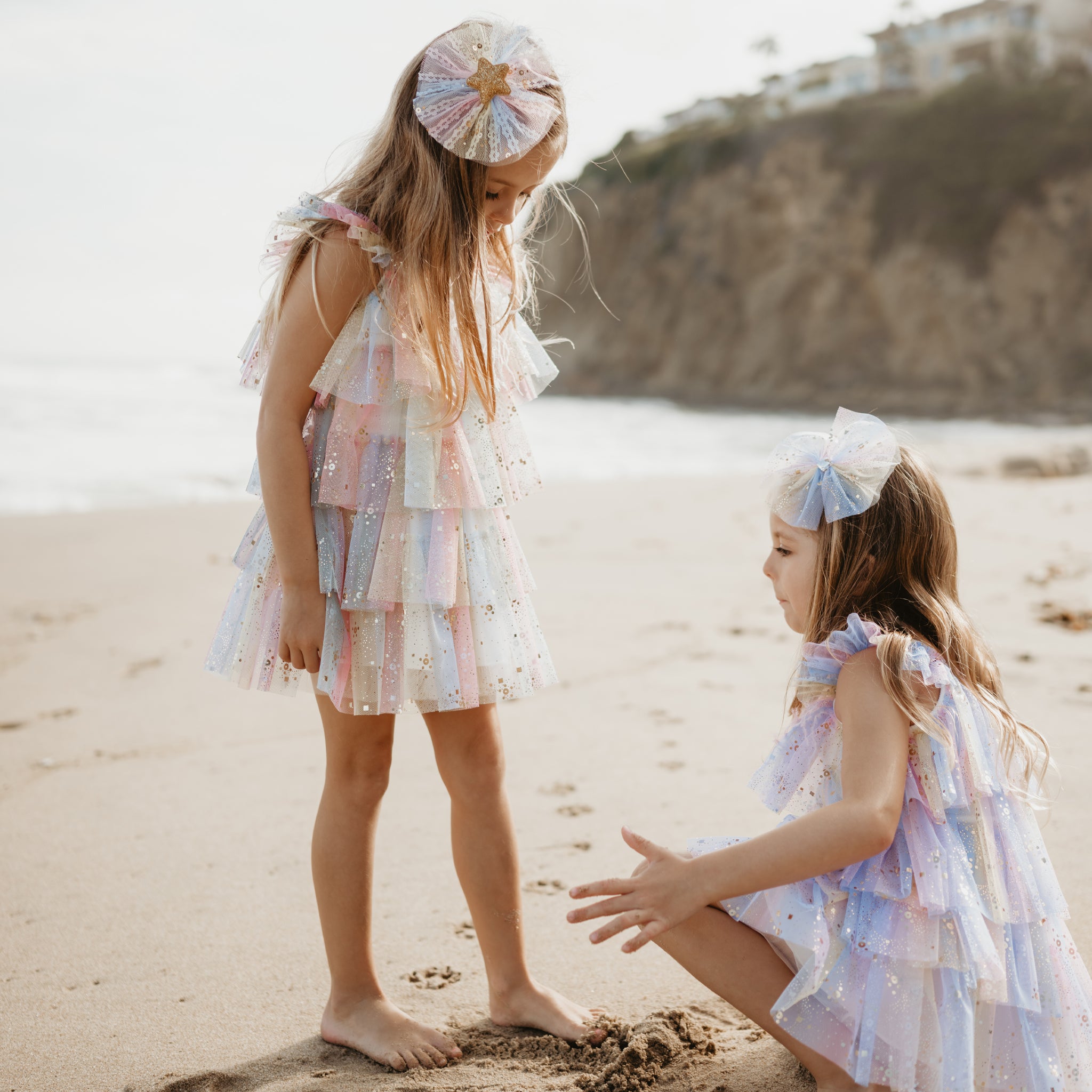 Petite Hailey Little Girl's Layered Tulle Dress - Pink Multi - Size 2 Petite Hailey Little Girl's Layered Tulle Dress - Pink Multi - Size 2