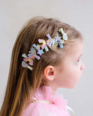 Dreamy Unicorn Mini Clips - 8 Pack