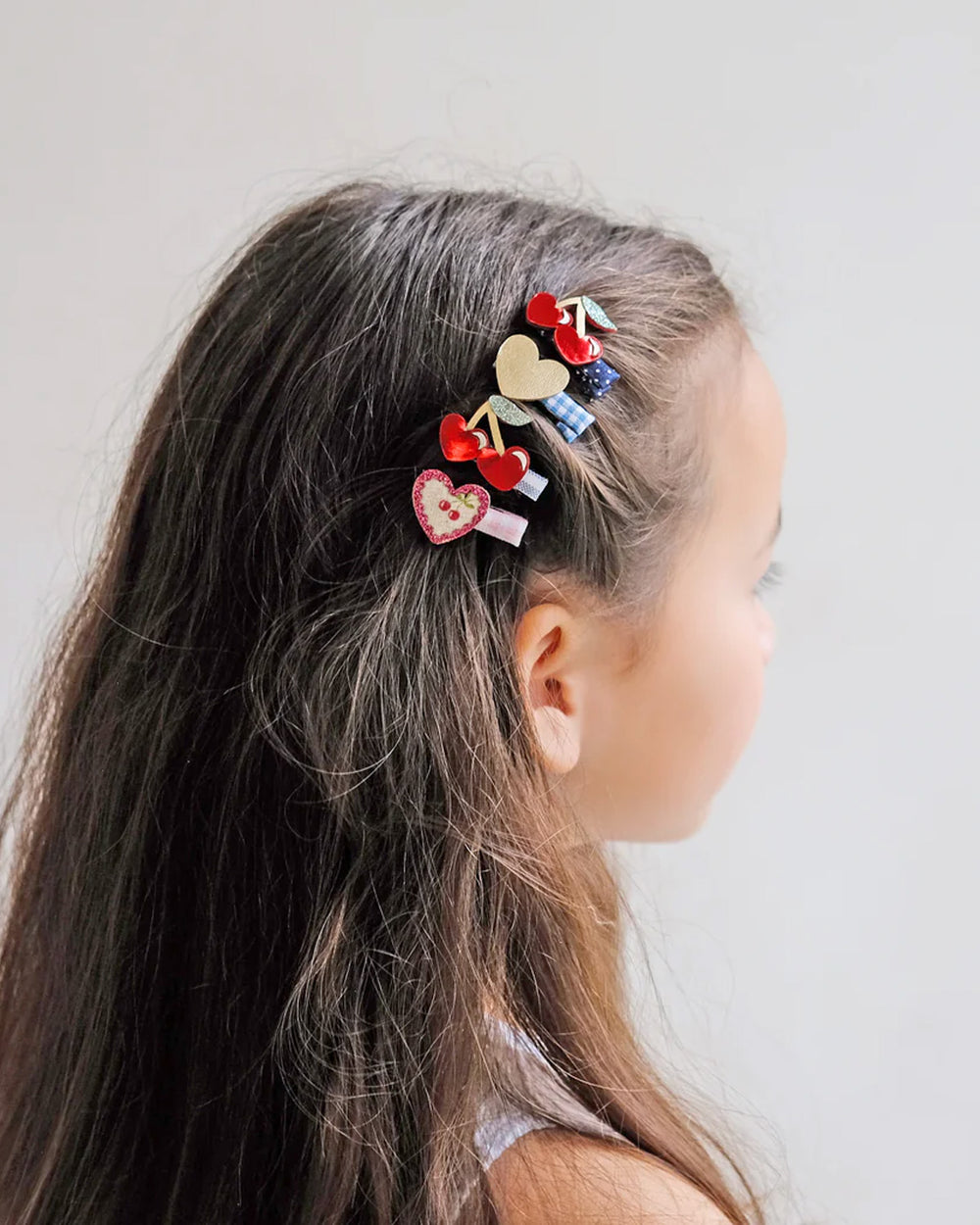 Red Cherries Mini Clips - 8 Pack