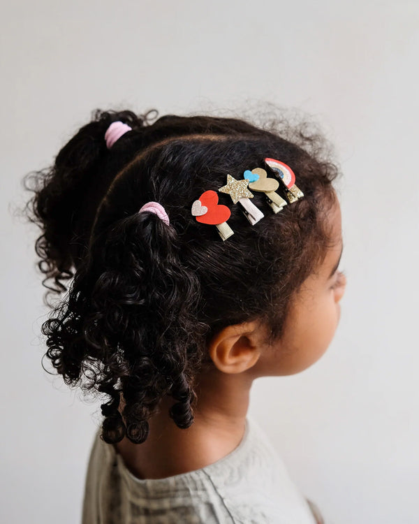 Rainbow Mini Clips - 8 Pack
