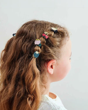 Winter Fruits Mini Hair Ties - 8 Pack