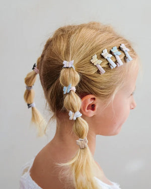 Bella Butterfly Salon Hair Clips - 8 Pack
