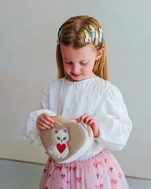Cutey Kitten Mini Hair Clips - 5 Pack