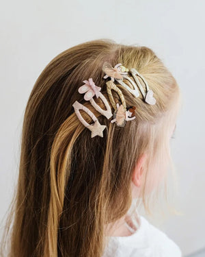 Ballerina Mini Hair Clips - 5 Pack