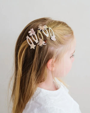 Ballerina Mini Hair Clips - 5 Pack