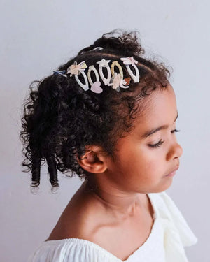 Ballerina Mini Hair Clips - 5 Pack