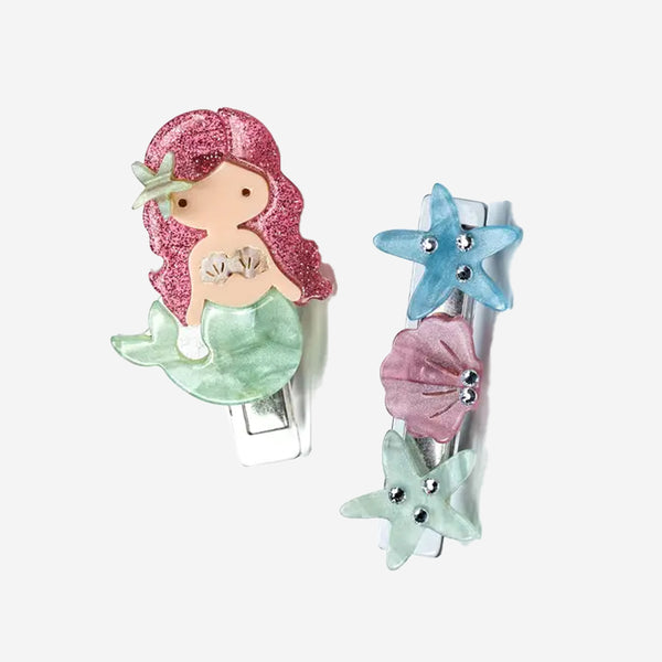mermaid/light green pearlized