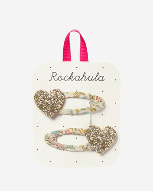 Sweetheart Sparkle Bar Clips