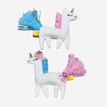 unicorn friends/glitter white
