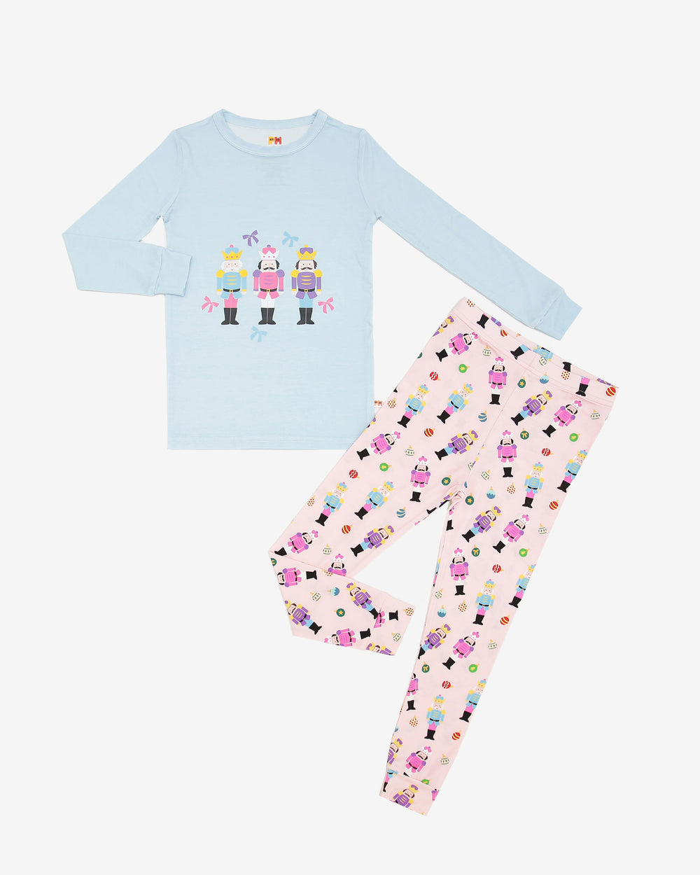 HD Bamboo LS Printed PJs Set