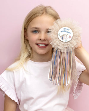 Unicorn Birthday Badge