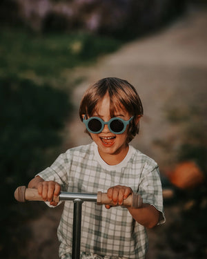 Original Round Sustainable Sunglasses BIO-Based Bendable Polarized Child