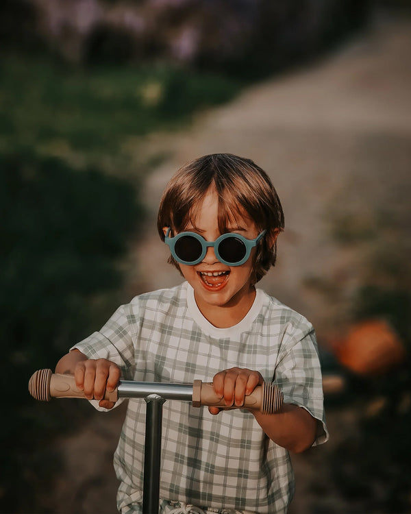 Original Round Sustainable Sunglasses BIO-Based Bendable Polarized Child