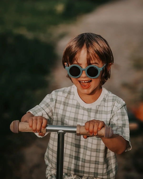Original Round Sustainable Sunglasses BIO-Based Bendable Polarized Child