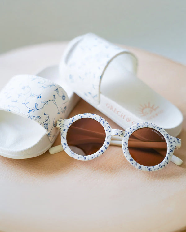 Original Round Sustainable Sunglasses BIO-Based Bendable Polarized Child