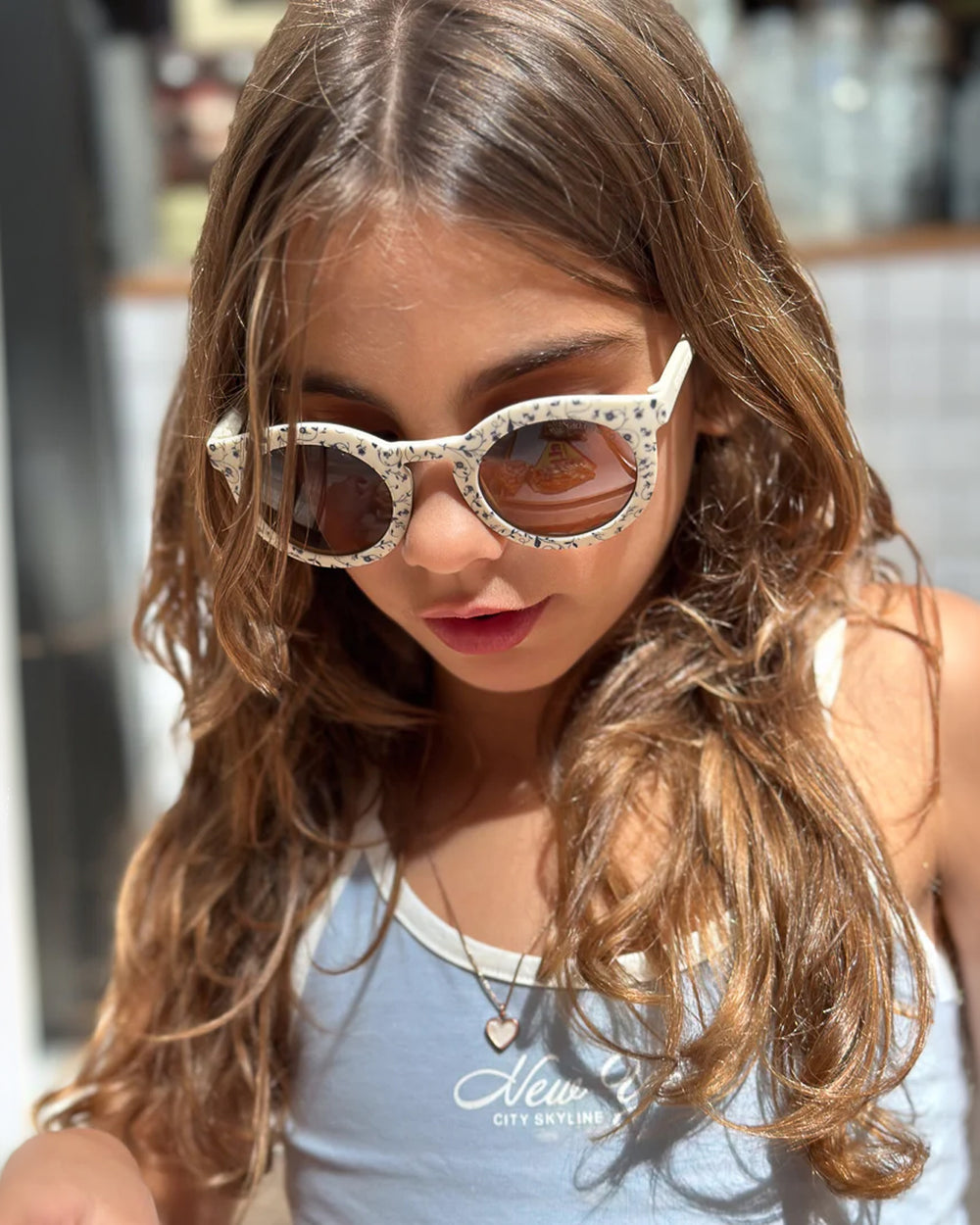Original Round Sustainable Sunglasses BIO-Based Bendable Polarized Child
