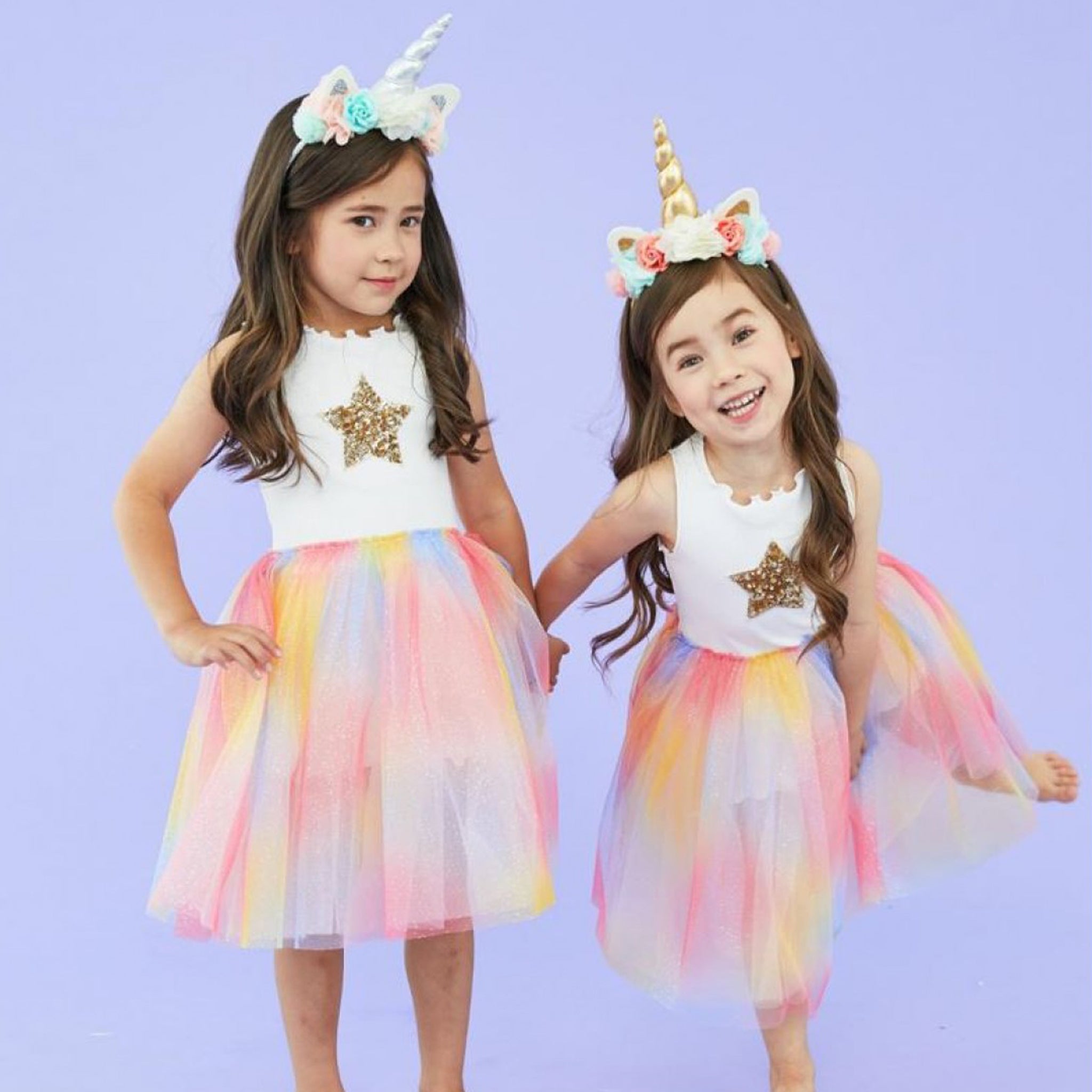 Sparkle Tutu Dress W/Star