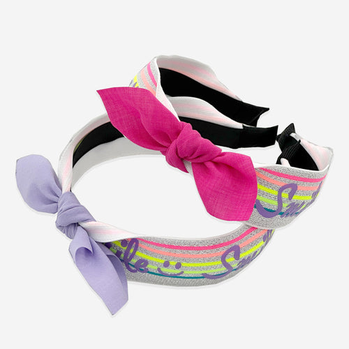 Smile Rainbow Wide Headband