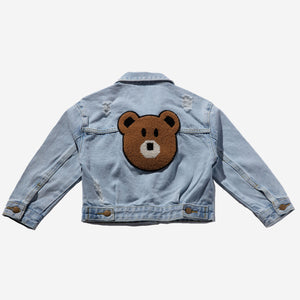 Patched Denim Jacket