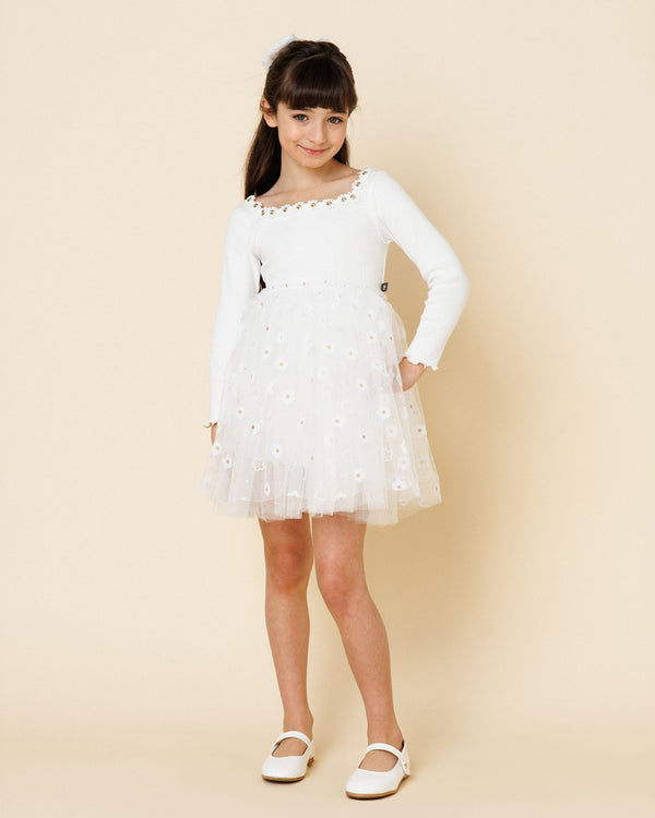 white lace tutu dress Ivory Lace Tulle TUTU Ball Gown Princess Flower Girl Dress 7T