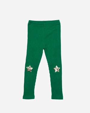 Candy Cane Star Leggings