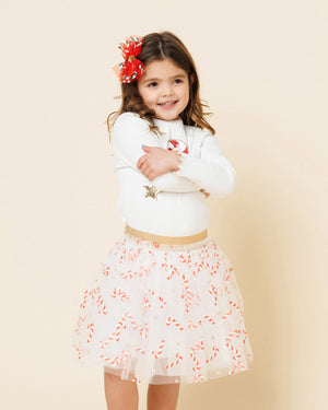 Candy Cane Star Skirt