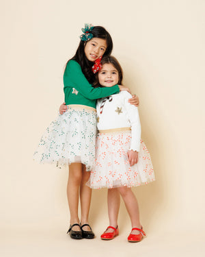 Candy Cane Star Top