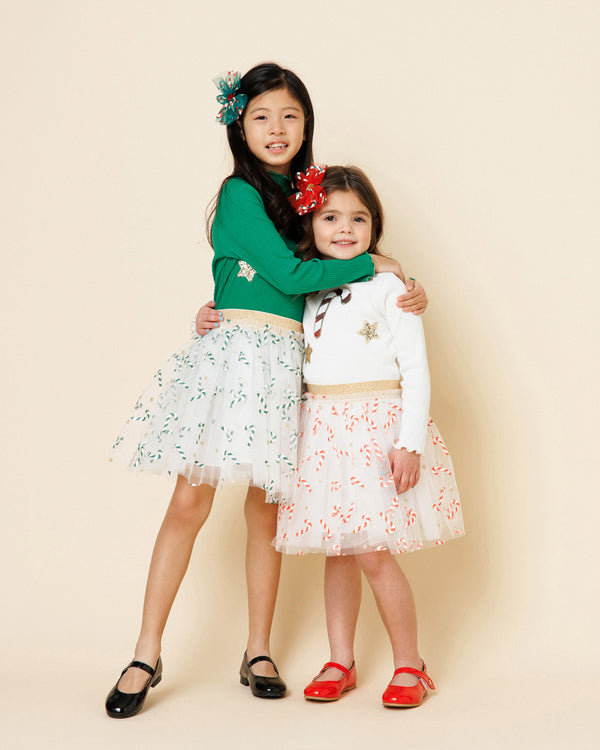 Candy Cane Star Top