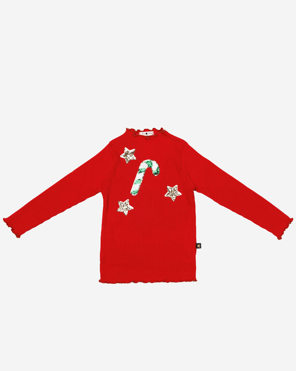Candy Cane Star Top