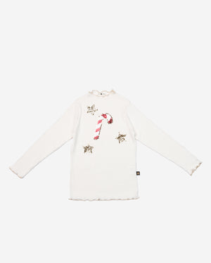 Candy Cane Star Top