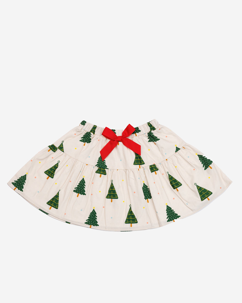 Printed Balloon Skirt