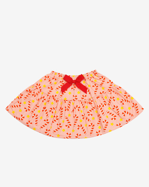 Printed Balloon Skirt