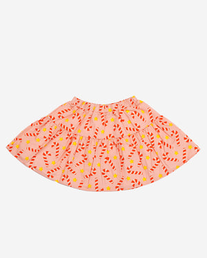 Printed Balloon Skirt