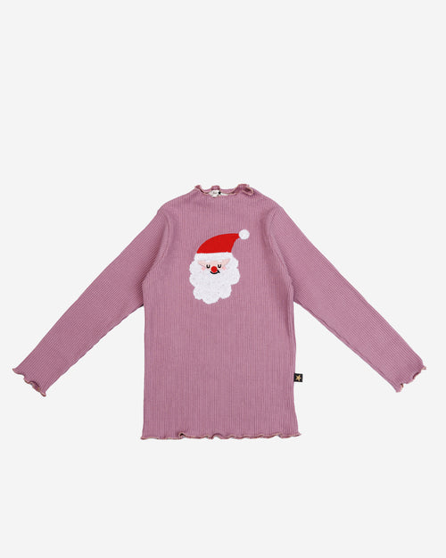Patched Ribbed Top