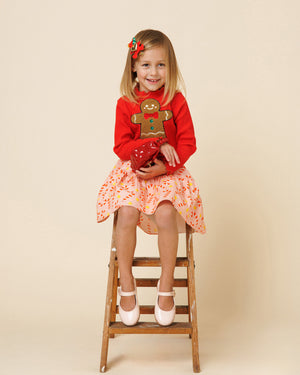 Printed Balloon Skirt