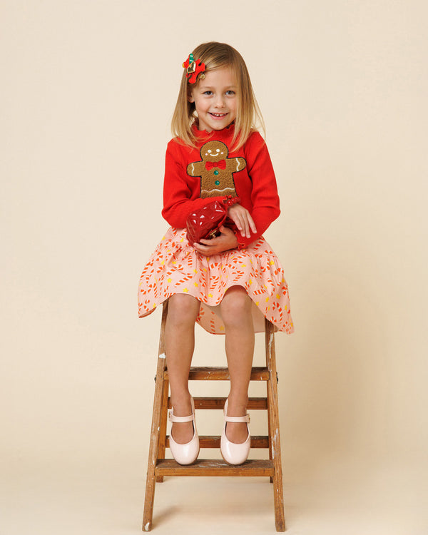 Printed Balloon Skirt