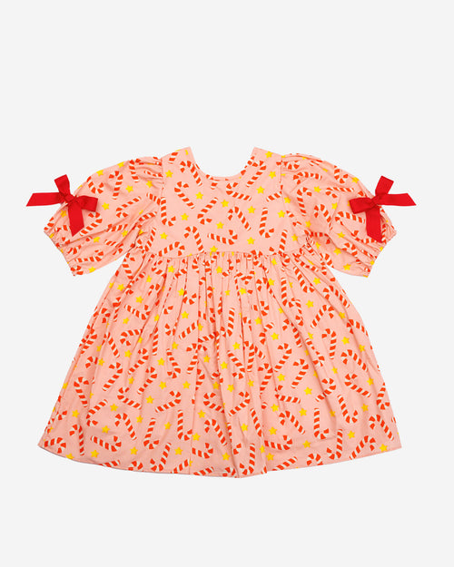 Printed Balloon Dress