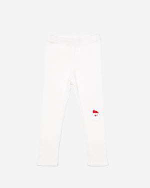 Ribbed Patched Leggings