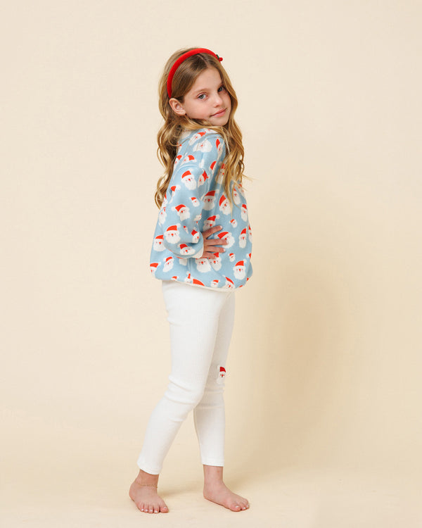 Microfleece Printed Sweatshirt